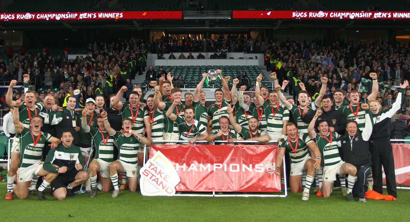 University rugby team scoops national title The Exeter Daily